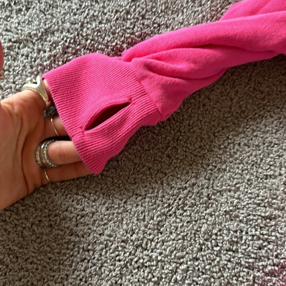 Joy lab oversized zip up hoodie size large - Picture 3 of 7